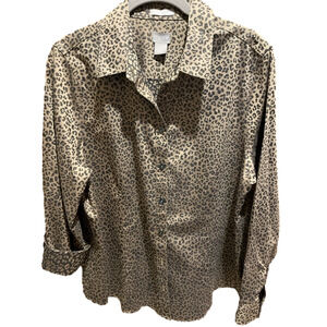 48. WOMENS CHICO’S 2/L DETAIL TOP